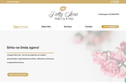 Desenvolvimento de Site- Equipe Polly Lima