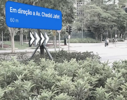 Testamos o modo de realidade aumentada do Google Maps no Brasil