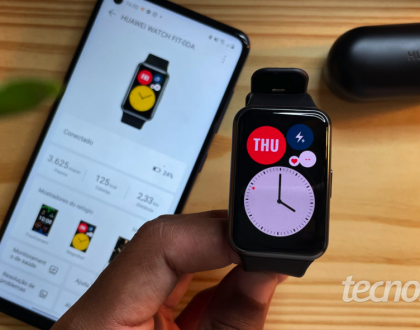 Smartwatch Huawei Watch Fit: elegância e muitos recursos de saúde