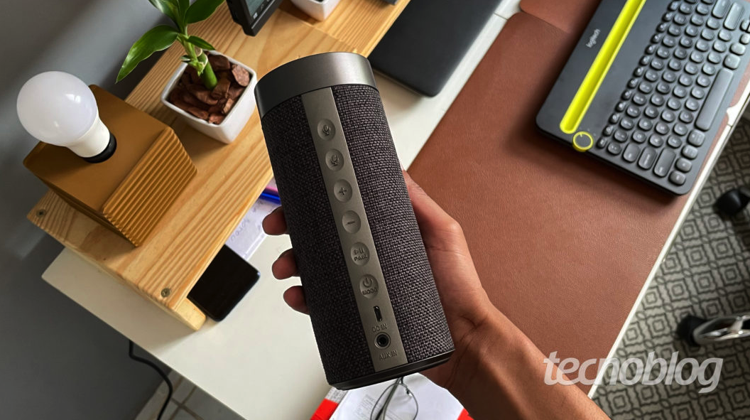 Caixa de som inteligente Pulse Smarty: Alexa portátil