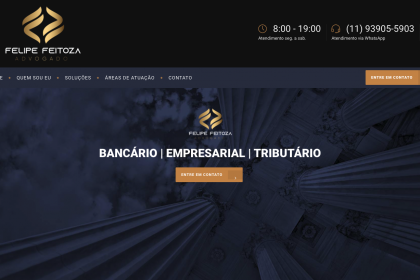 Desenvolvimento de site Felipe Feitoza